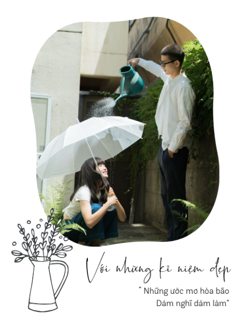 Mẫu thiết kế Bộ Ảnh Polaroid Học sinh, thanh xuân, student, đơn giản 1759886418