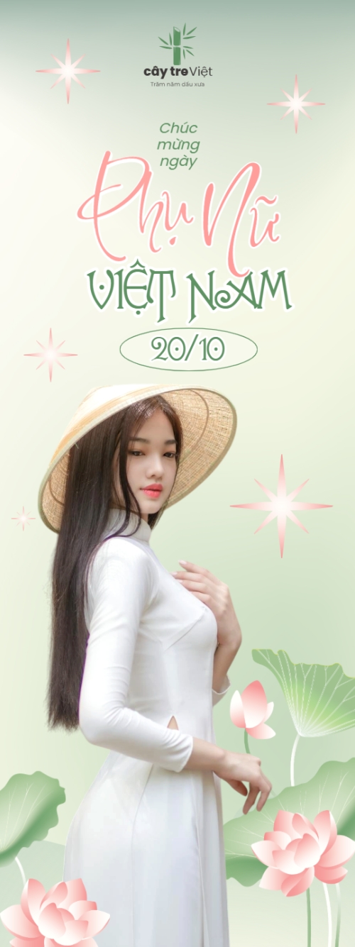 Mẫu thiết kế Standee 20/10, Ngày phụ nữ Việt Nam, Vietnamese Women's Day, phụ nữ, sự kiện, event, mỹ phẩm, làm đẹp, beauty, hiện đại, modern 1760224280