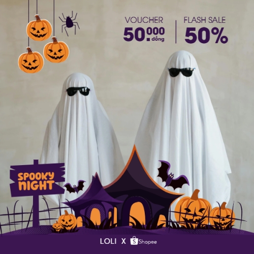 Mẫu thiết kế Khung sản phẩm Halloween, lễ hội ma quái, sự kiện, event, fashion, thời trang, dễ thương, cute, chibi, hoạt hình, cartoon 1761384625