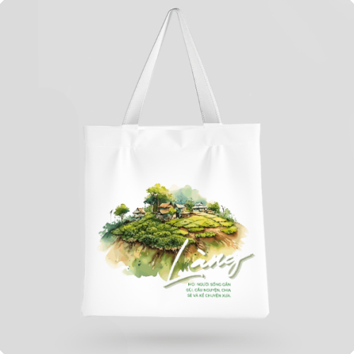 Mẫu thiết kế Túi canvas Thiên nhiên, trending, hot, viral, xu hướng, thịnh hành