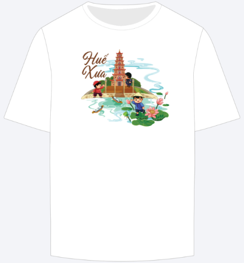 Mẫu thiết kế Áo thun Huế, du lịch, travel, khám phá, hội nhóm, tập thể, team