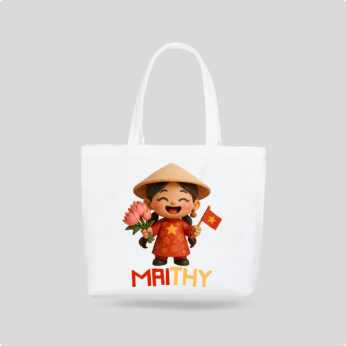 Mẫu thiết kế Túi canvas 2/9, Quốc Khánh, lễ hội, Việt Nam, hội nhóm, team, tập thể, sự kiện, event, dễ thương, cute 1759530063
