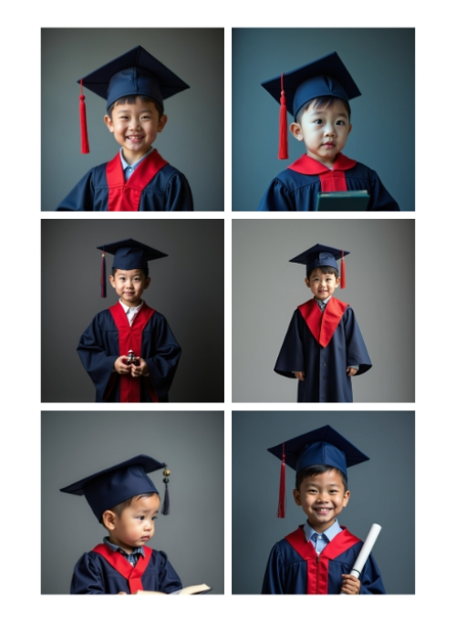 Mẫu thiết kế Photobook dọc Học sinh, tiểu học, kỷ yếu, tốt nghiệp, graduation, mầm non 1759895338