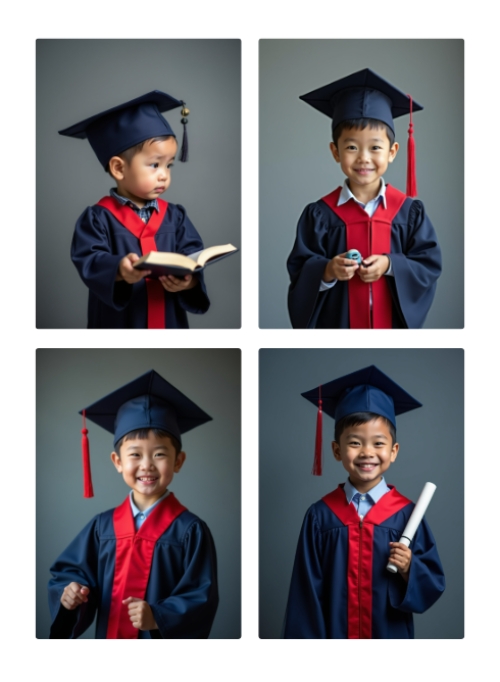 Mẫu thiết kế Photobook dọc Học sinh, tiểu học, kỷ yếu, tốt nghiệp, graduation, mầm non 1759895338