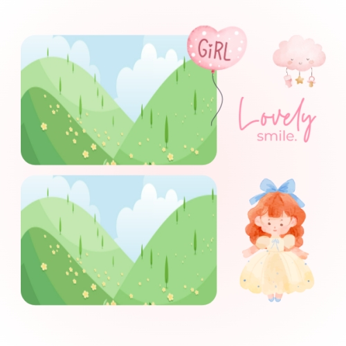 Mẫu thiết kế Photobook vuông Em bé, baby, kid, sinh nhật, birthday, cá nhân, personal style, sự kiện, event, dễ thương, cute 1759886001