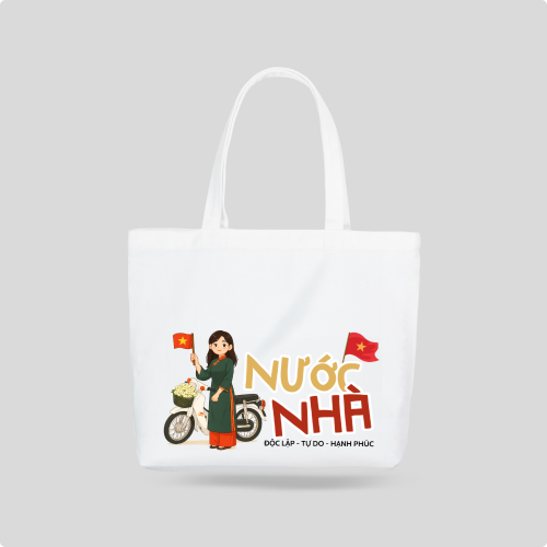 Mẫu thiết kế Túi canvas 2/9, Quốc Khánh, lễ hội, Việt Nam, gia đình, family, sự kiện, event, dễ thương, cute 1759885911