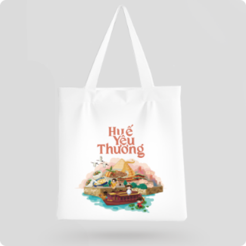 Mẫu thiết kế Túi canvas Huế, du lịch, travel, khám phá, hội nhóm, tập thể, team 1759885741