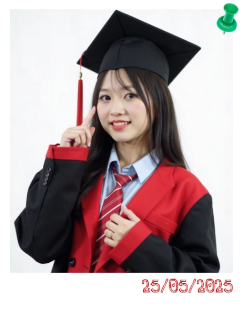 Mẫu thiết kế Bộ Ảnh Polaroid Đơn giản, hiện đại, sang trọng, kỷ yếu, tốt nghiệp, graduation 1759895644