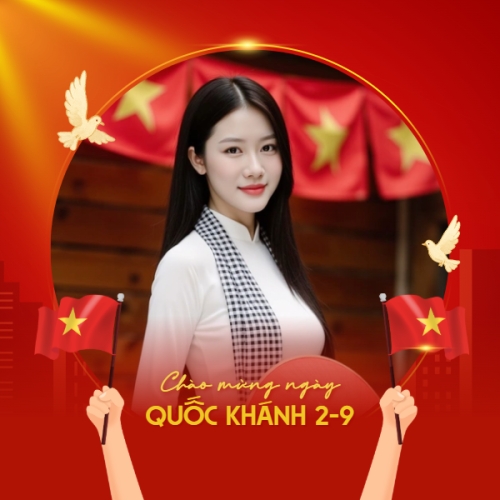Mẫu thiết kế Ảnh đại diện Zalo 2/9, Quốc Khánh, lễ hội, Việt Nam,sự kiện, event, hiện đại, modern, sang trọng 1761445683