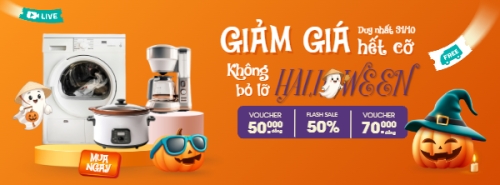Mẫu thiết kế Ảnh bìa Facebook Halloween, lễ hội ma quái, sự kiện, event, công nghệ, technology, điện tử, electronic, dễ thương, cute, chibi, hoạt hình, cartoon 1761454198