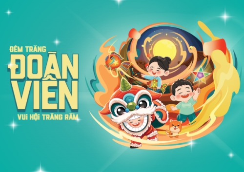 Mẫu thiết kế Thiệp chúc mừng Trung thu, Tết Đoàn Viên, mid-autumn festival, sự kiện, event, dễ thương, cute, chibi, hoạt hình, cartoon	 1760067303