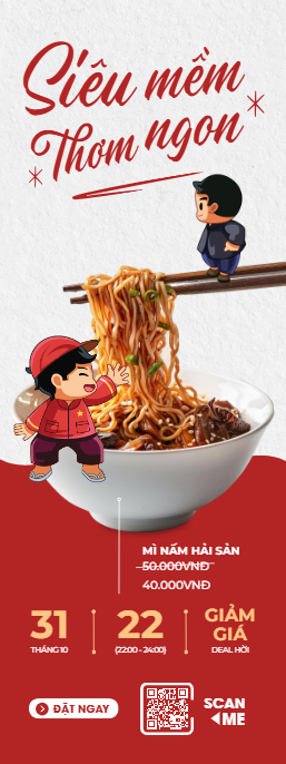 Mẫu thiết kế Standee Đồ ăn, food, thực phẩm, ẩm thực, món ăn, F&B, nhà hàng, thức ăn, Tết, Xuân 1760224234