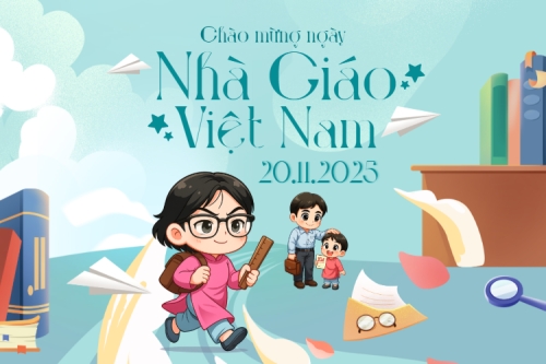 Mẫu thiết kế Banner - Băng rôn Mừng ngày nhà giáo Việt Nam 20/11 1763591248
