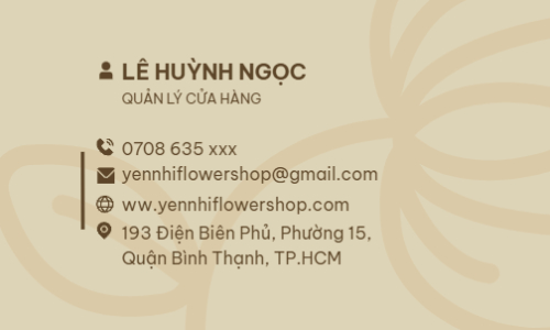 Mẫu thiết kế Danh thiếp Nông sản, agricultural, farm, flower shop, tiệm hoa 1762408122