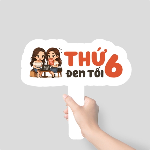 Mẫu thiết kế Hashtag cầm tay Thứ 6 đen tối 1764235473