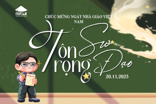 Mẫu thiết kế Banner - Băng rôn Tôn sư trọng đạo 20/11 1763591126