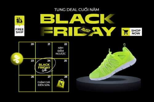 Mẫu thiết kế Banner - Băng rôn Black friday giảm giá 1763716710