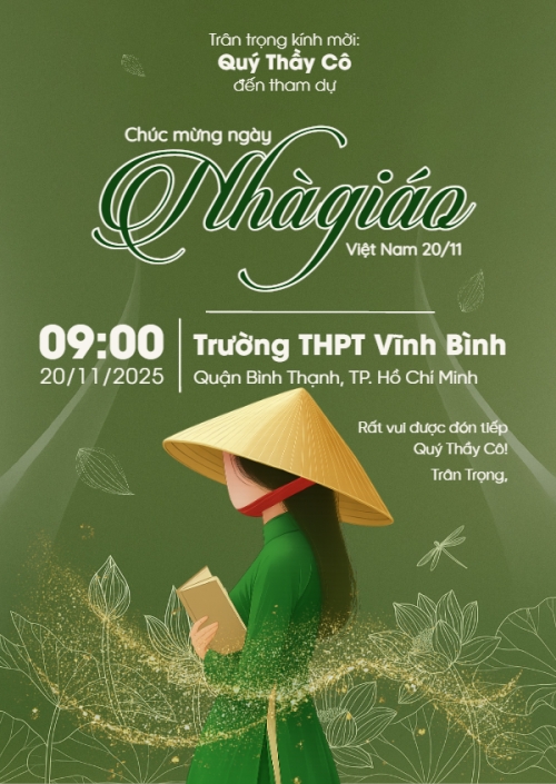 Mẫu thiết kế Thư mời Nhà Giáo Việt Nam 20/11 1763590300