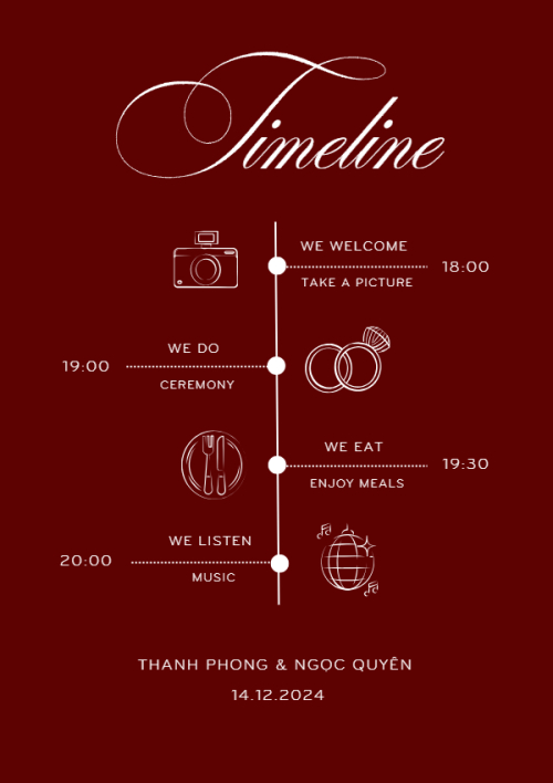 Mẫu thiết kế Ruột thiệp cưới Joy, hiện đại, sang trọng, modern 1761981789