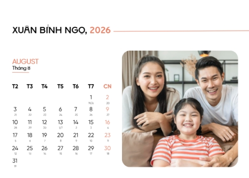 Mẫu thiết kế Lịch để bàn Tết, Xuân, Bính Ngọ, năm 2026, 2026, hiện đại, sang trọng, modern, đơn giản 1763584220