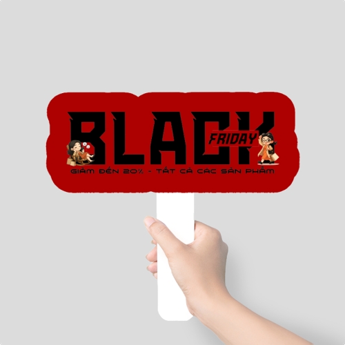 Mẫu thiết kế Hashtag cầm tay Black Friday 1764235473