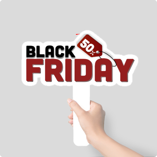 Mẫu thiết kế Hashtag cầm tay Black Friday, sự kiện, event, chương trình, sale, thứ 6 đen tối 1764235473