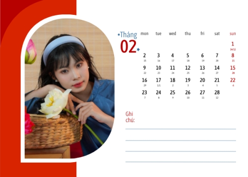 Mẫu thiết kế Lịch để bàn Tết, Xuân, Bính Ngọ, năm 2026, 2026, hiện đại, sang trọng, modern 1763584758