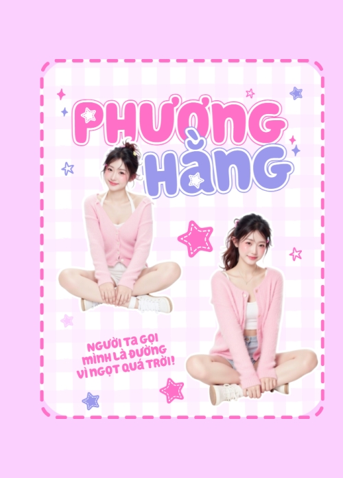 Mẫu thiết kế Sổ tay Idol, thần tượng, con gái, girl, cá nhân, personal style, cute, dễ thương, hoạt hình 1762590309