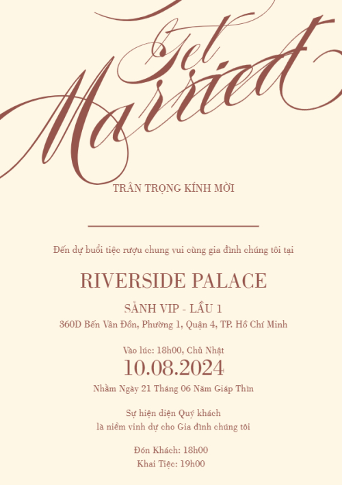 Mẫu thiết kế Ruột thiệp cưới Tulip, hiện đại, sang trọng, modern, đơn giản 1761969963