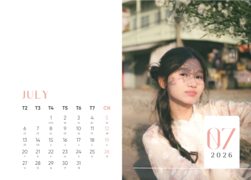 Mẫu thiết kế Lịch để bàn Tết, Xuân, Bính Ngọ, năm 2026, 2026, hiện đại, sang trọng, modern 1763584307