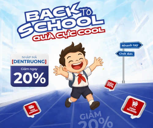 Mẫu thiết kế Bài đăng Facebook (ngang) Tựu trường, đến trường, nhập học, giáo dục, education, school, trường học, dễ thương, cute, chibi, hoạt hình, cartoon 1762295106