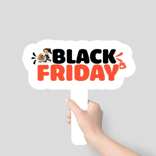 Mẫu thiết kế Hashtag cầm tay Black friday giảm giá 1764235473
