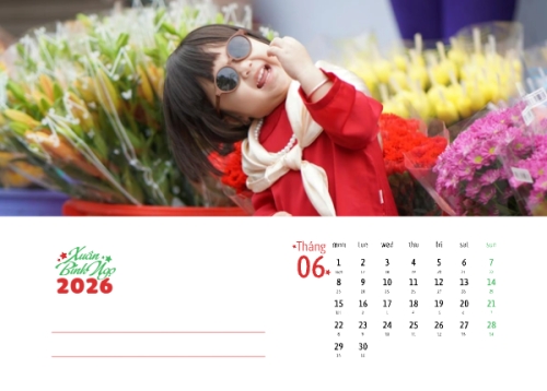 Mẫu thiết kế Lịch để bàn Tết, Xuân, Bính Ngọ, năm 2026, 2026, hiện đại, sang trọng, modern 1763579038