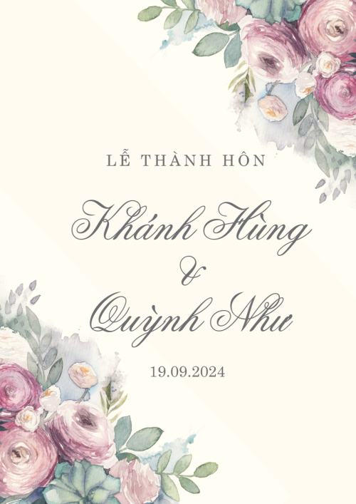 Mẫu thiết kế Khung ảnh (dọc) Bảng cổng Talk Love, hoa lá, cổ điển 1763940477