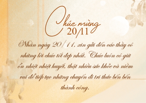 Mẫu thiết kế Thiệp chúc mừng Chúc mừng ngày Nhà Giáo 20/11 1763590300