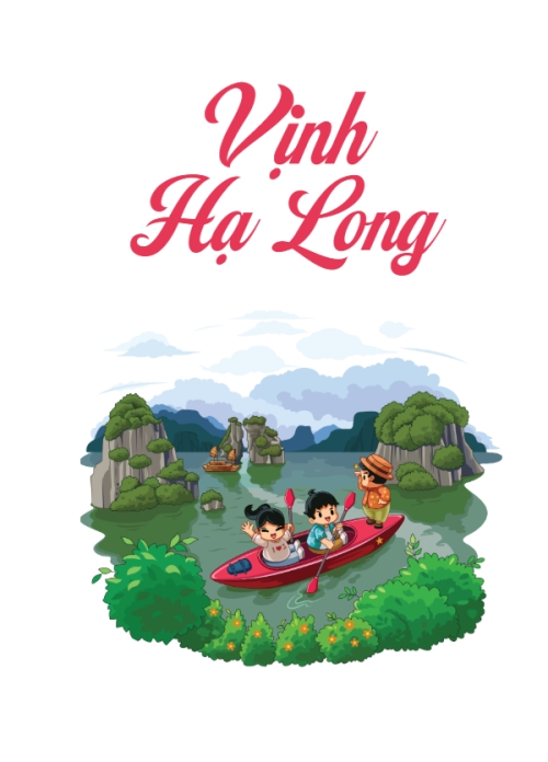 Mẫu thiết kế Sổ tay Vịnh Hạ Long, Việt Nam, địa danh, truyền thống, traditional, đơn giản, du lịch, travel 1762590280