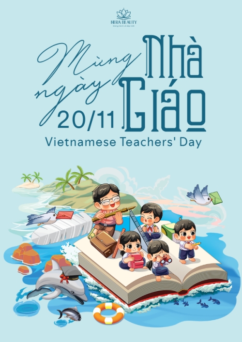 Mẫu thiết kế Poster chuẩn Mừng ngày nhà giáo 1763585077