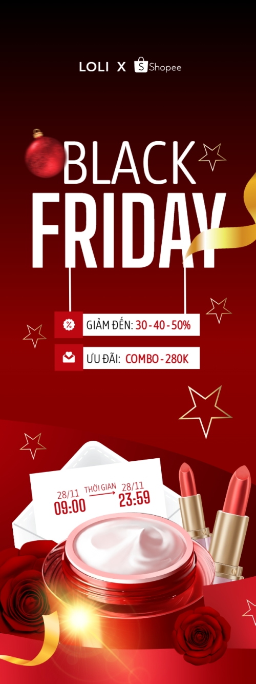 Mẫu thiết kế Standee Black friday giảm giá 1764235513