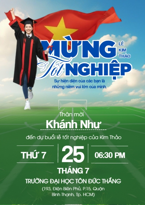Mẫu thiết kế Thư mời Mừng tốt nghiệp 1766115962