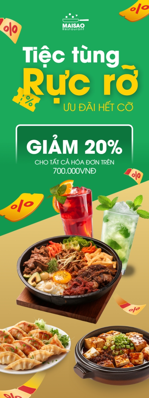 Mẫu thiết kế Standee Đồ ăn, food, thực phẩm, ẩm thực, món ăn, F&B, nhà hàng, thức ăn, restaurant 1764551687