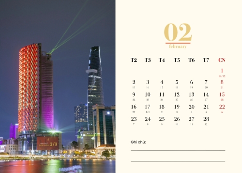 Mẫu thiết kế Lịch để bàn Xuân Bính Ngọ 1766789702