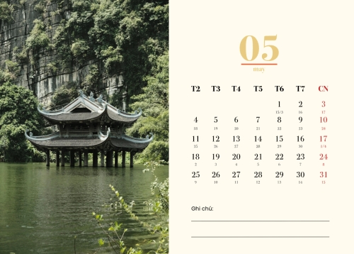 Mẫu thiết kế Lịch để bàn Xuân Bính Ngọ 1766789702