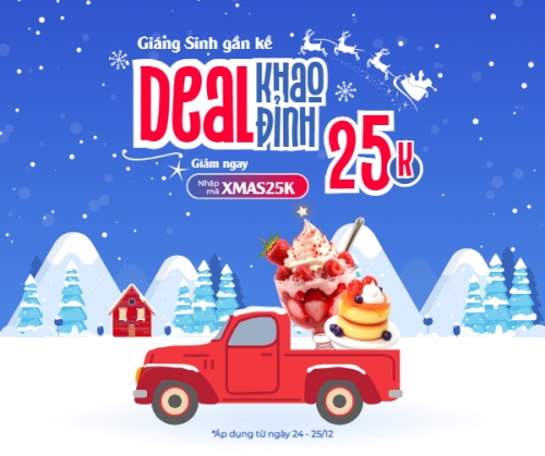 Mẫu thiết kế Bài post MXH ngang Giáng sinh gần kề khao Deal đỉnh 1765379722