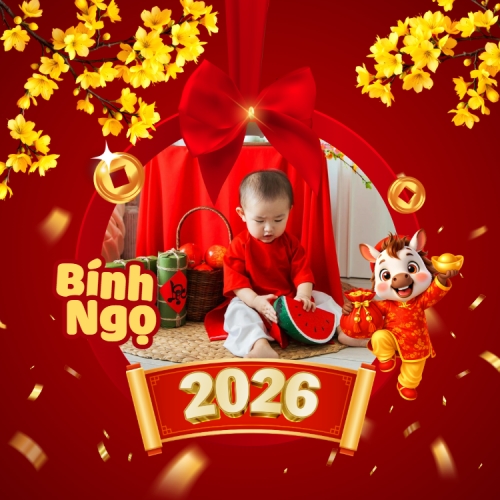 Mẫu thiết kế Ảnh đại diện - Avatar Bính ngọ 2026 1767031668