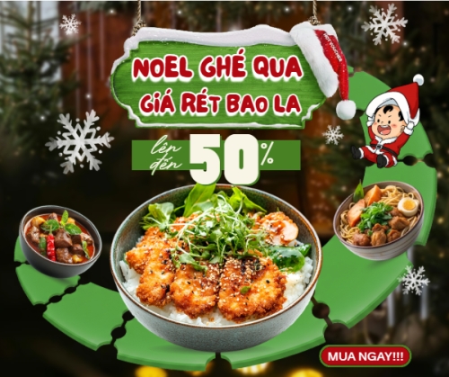 Mẫu thiết kế Bài post MXH ngang Noel ghé qua giá rét bao la 1765240304