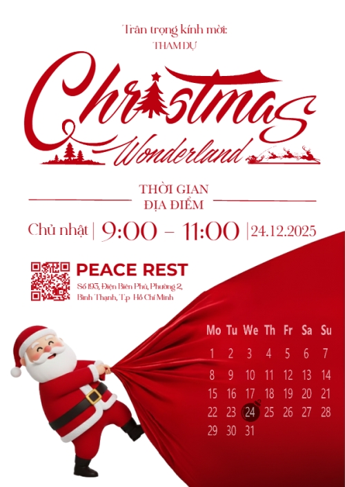 Mẫu thiết kế Thư mời Christmas Wonderland 1765266986