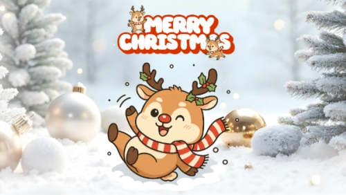 Mẫu thiết kế Hình nền máy tính Merry christmas 1765166050