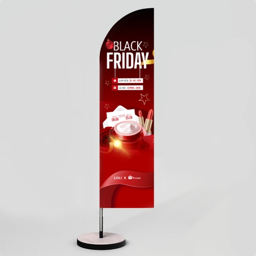 Mẫu thiết kế Cờ phướn Black friday mỹ phẩm làm đẹp 1765237742