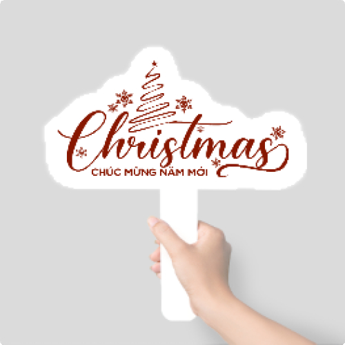 Mẫu thiết kế Hashtag cầm tay Giáng sinh, Christmas, Noel, 25/12, sự kiện, event 1765682945