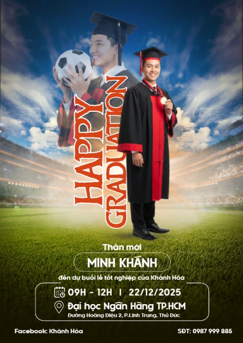 Mẫu thiết kế Thư mời Tốt nghiệp bóng đá 1766115962